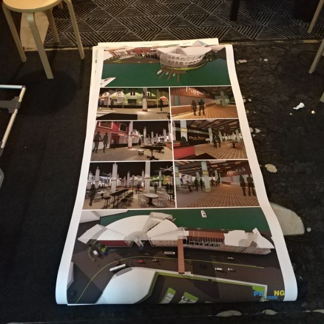 Matte coated paper 170 gsm strip 841mm x 1782