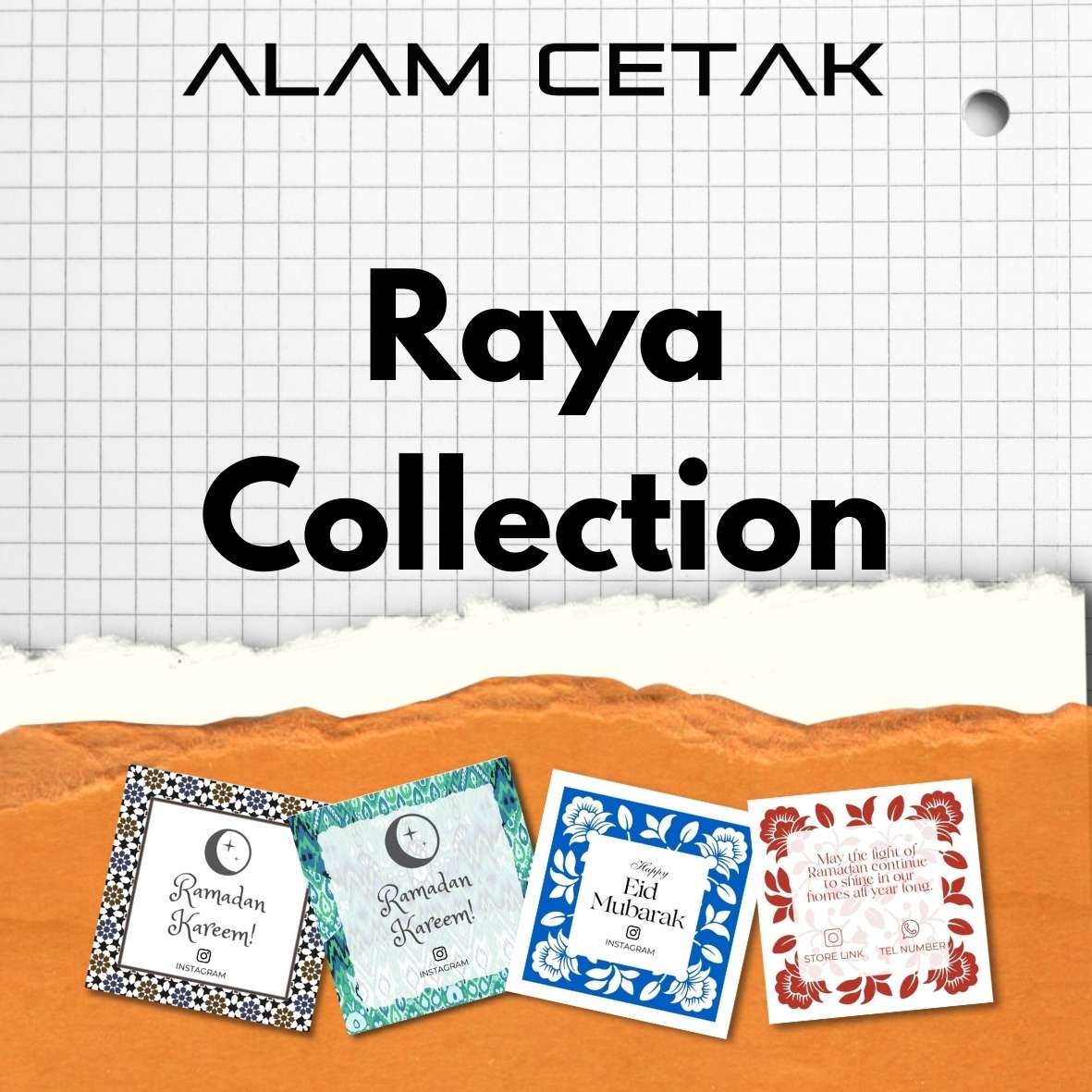 Raya Collection Card – Alam Cetak