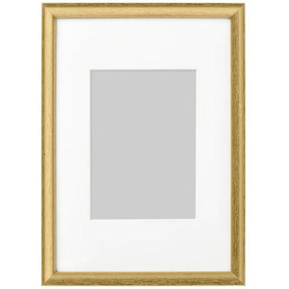 [Including Custom Photo Print Option] 21 x 30cm size A4  Ikea Gold Photo Frame Silverhojden